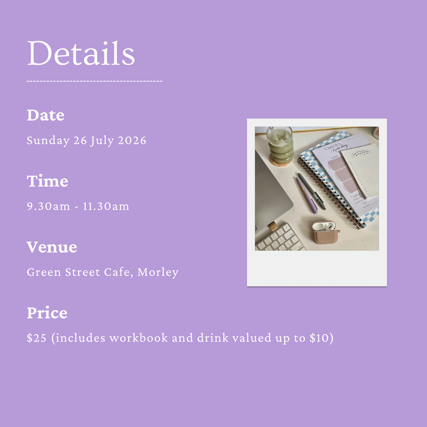 Mid-Year Reflect and Reset Workshop - July 26, 2026