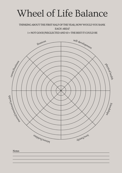 The Mid-Year Reflect and Reset Workbook [FREE DIGITAL PRODUCT]
