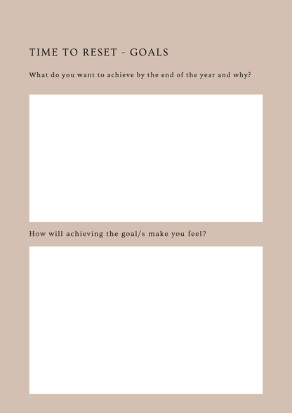 The Mid-Year Reflect and Reset Workbook [FREE DIGITAL PRODUCT]