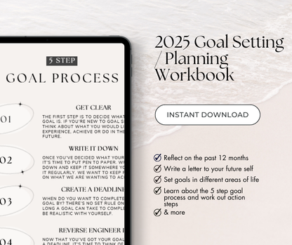 Goal Setting & Planning Workbook [DIGITAL]