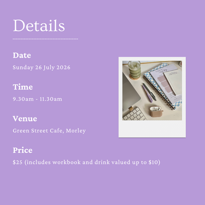 Mid-Year Reflect and Reset Workshop - July 26, 2026